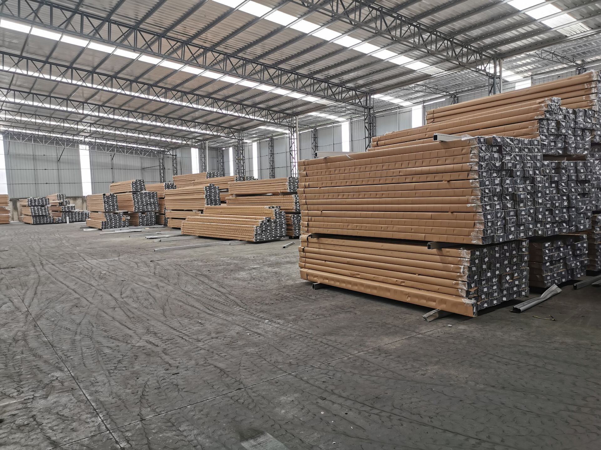 Gut verpackt für alle unsere Solar-Racking-Systeme