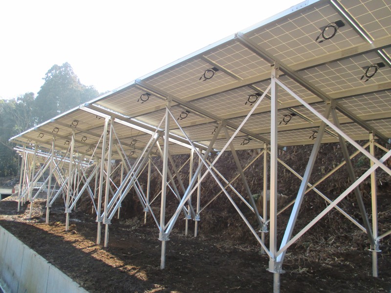 W Type Ground Solar Mounting Systems
