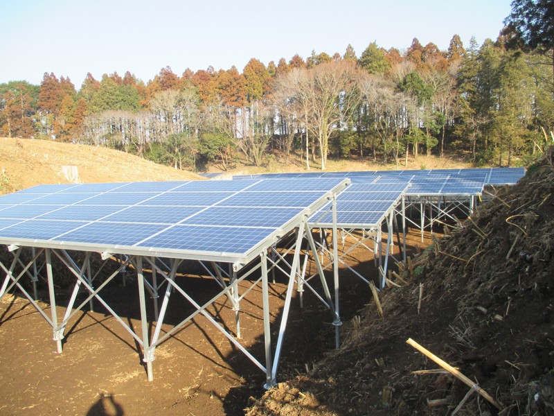 W Type Ground Solar Mounting Systems
