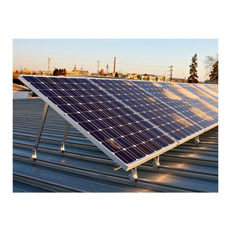Adjustable Tilt Flat Roof Solar Mounting System