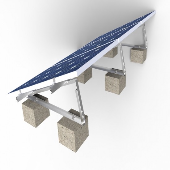 시멘트 옥상 태양 에너지 시스템