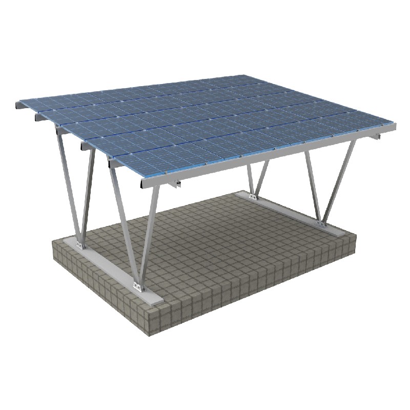 Sistemi di montaggio solare per posto auto coperto fotovoltaico
