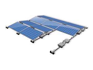 East-west PV Flat Rooftop Aluminum Solar Mount