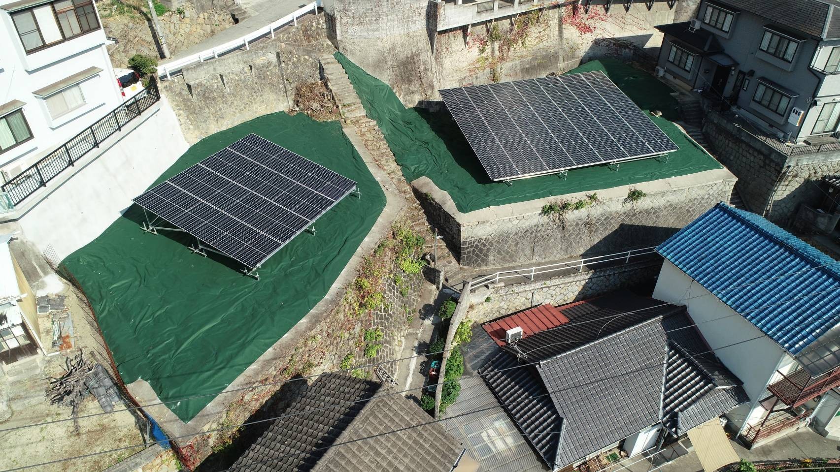 El proyecto de estructura de montaje fotovoltaico en tierra de 30KW finalizó en Japón en noviembre de 2020