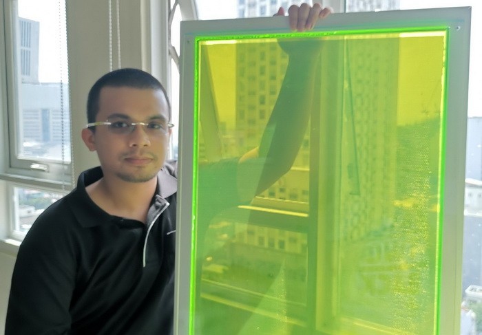 Aureus 때문에 건물은 수직 태양 광 공원이됩니다.