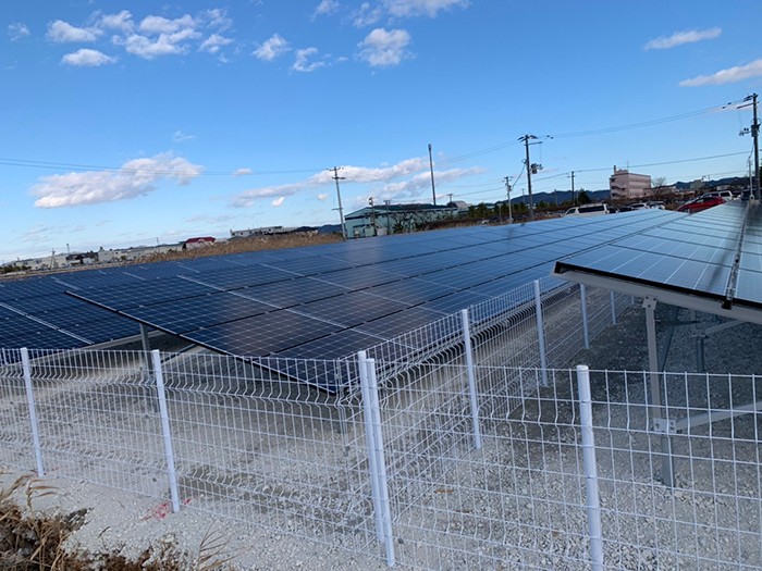 일본 미야기 현에서 110KW 태양 광 발전 프로젝트 완료 축하