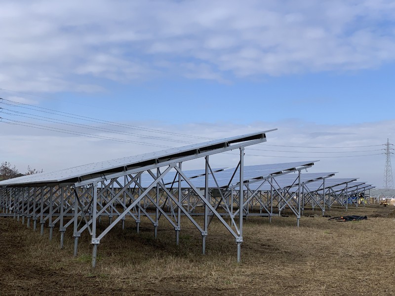 Flachdach für Solarpanel-Montagesysteme