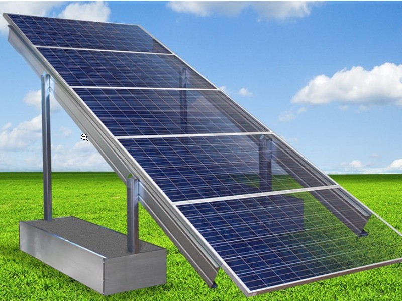 지상 장착형 태양 광 시스템에 대한 지식