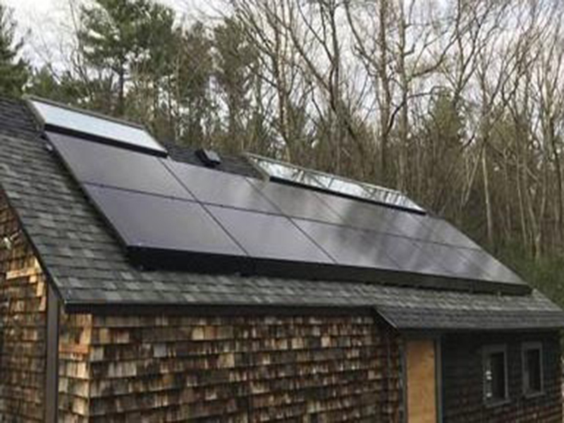 railess 태양 지붕 장착 구조