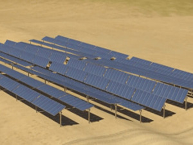 단일 축 추적이 태양 광 발전소의 발전 효율을 개선하는 방법