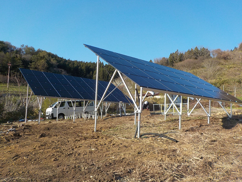 Three Ground PV mounting completed installation in Japan in May ,2021 Three Ground PV mounting completed installation in Japan in May ,2021