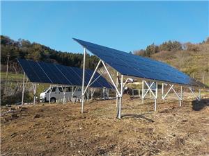 Three Ground PV mounting completed installation in Japan in May ,2021