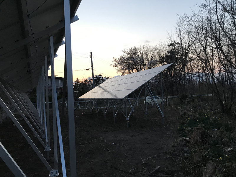 2021年4月設置 秋田県野立て案件