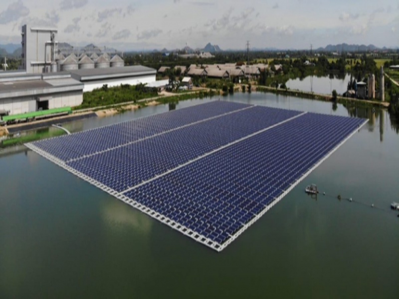건설중인 프로젝트는 1.2GW에 달하며 수상 태양 에너지의 기술 혁신 및 적용이 다양합니다.