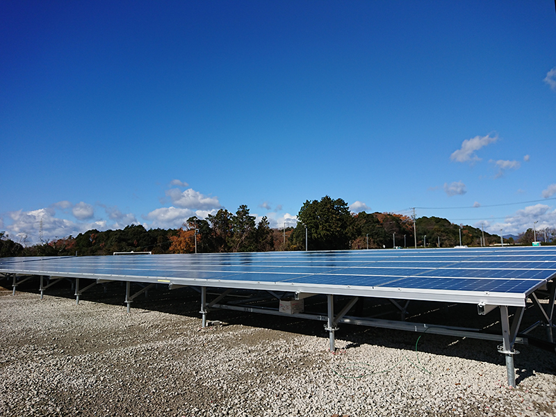 태양광 발전소의 골격-태양광 설치 구조