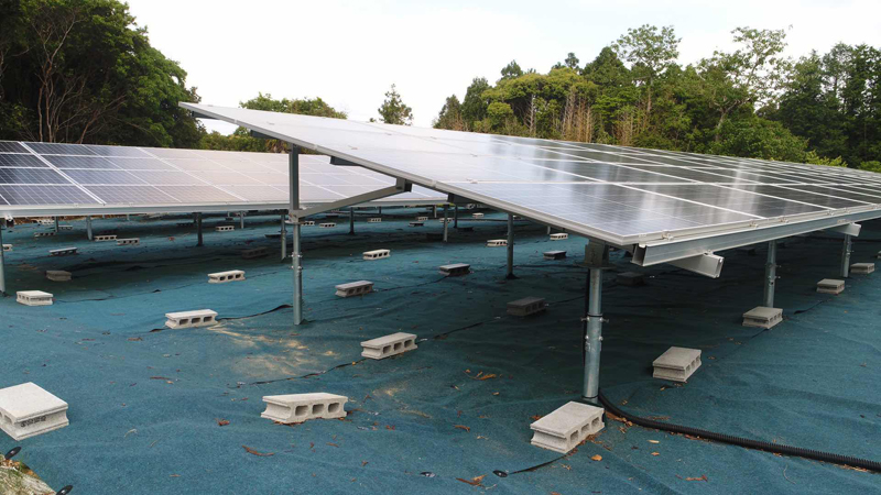 A Type Ground Solar Mounting System