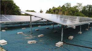 Sistema di montaggio solare a terra di tipo A