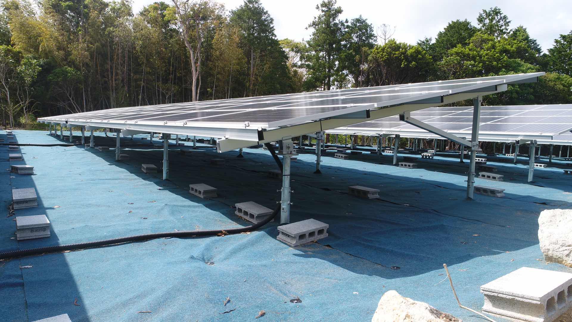 A Type Ground Solar Mounting System