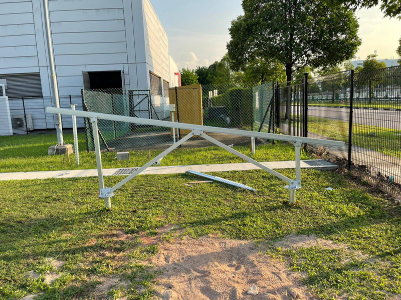 2022年3月設置 シンガポール メガソーラー