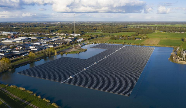 floating solar mounting structures