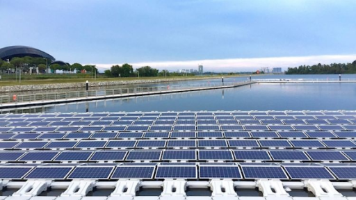 floating PV mounting structures