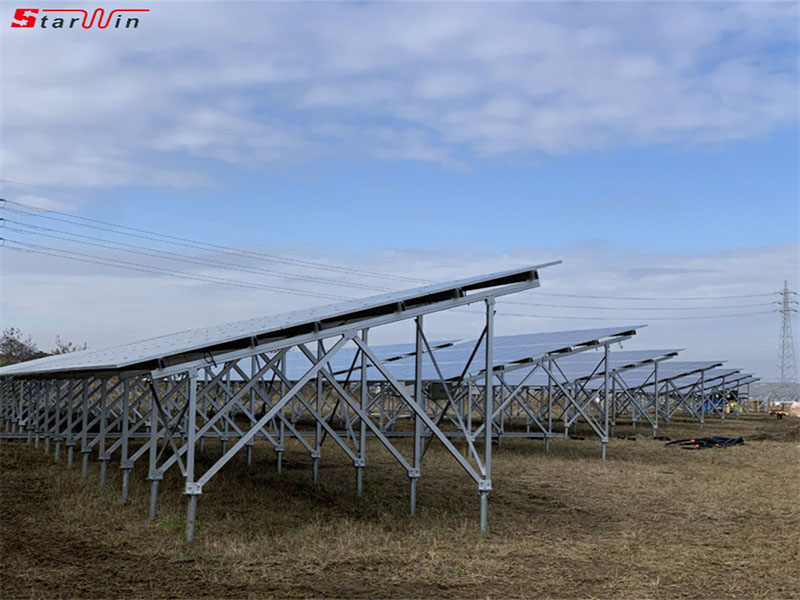 태양 장착 시스템이 농장을 지원할 수 있습니까?