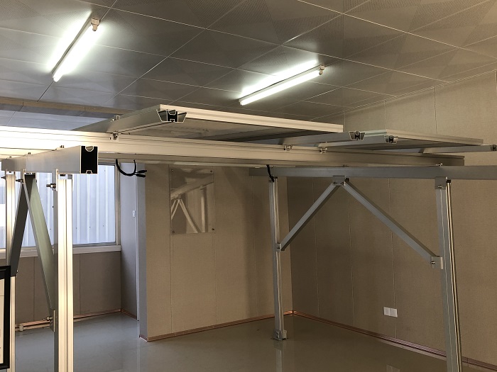Sistema inovador de montagem de garagem solar com eficiência de fabricação