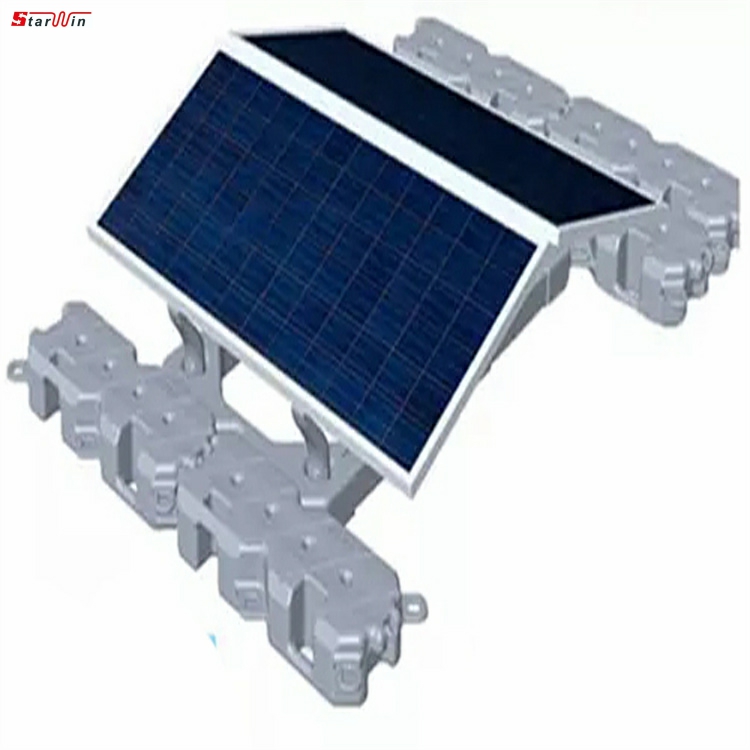 Sistema di staffe di montaggio solari fotovoltaiche galleggianti