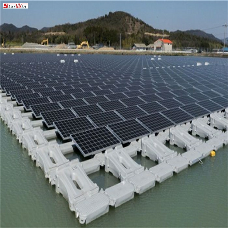 Sistema de soporte de montaje solar fotovoltaico flotante