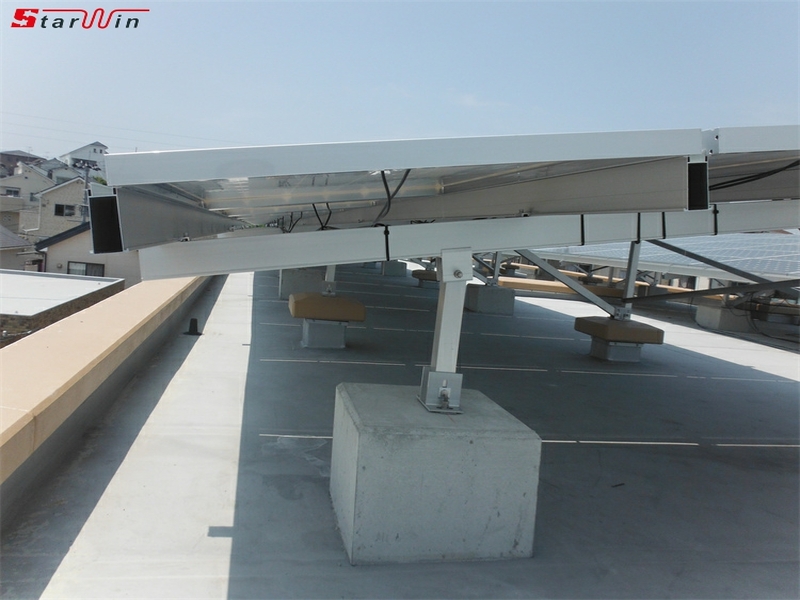 solar roof cement mounting system