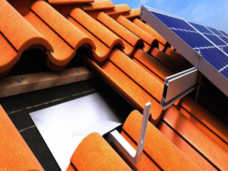 Solar Tile Roof Mounting System