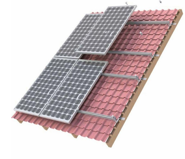 roof solar mounting structure