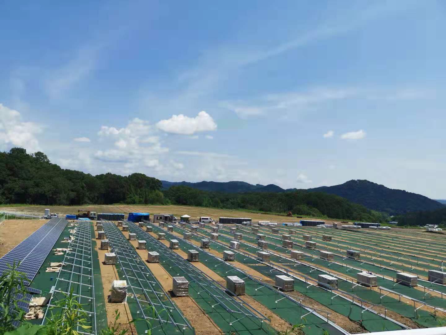 solar weed control fabric
