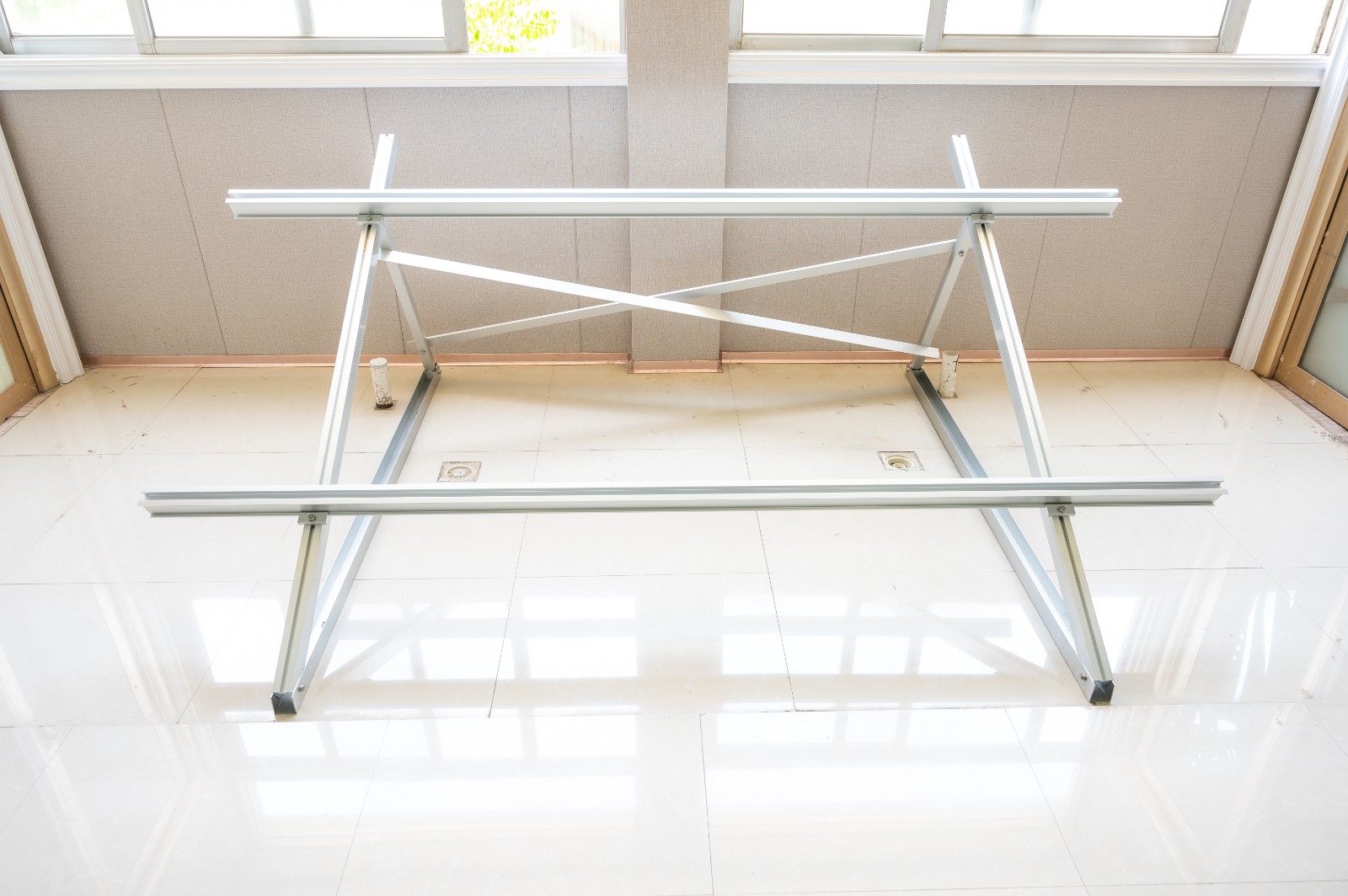 Aluminum Triangle rack solar mounting systems