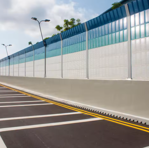 Temporary Noise Barrier