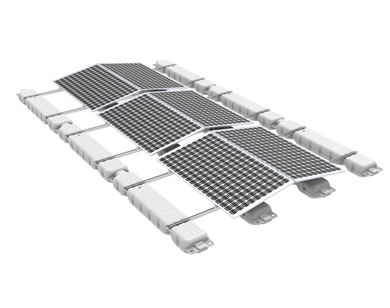 Floating Structures Module Mounting Structure Supply Floating solar mount structures for lake ,pond, and sea ...