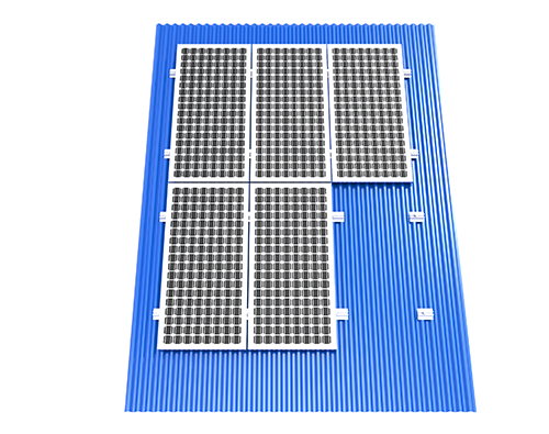 Kurze Aluminium-Schienen für Metalldächer