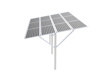Single Pole Solar Mounting System