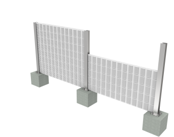 Acoustic barrier system