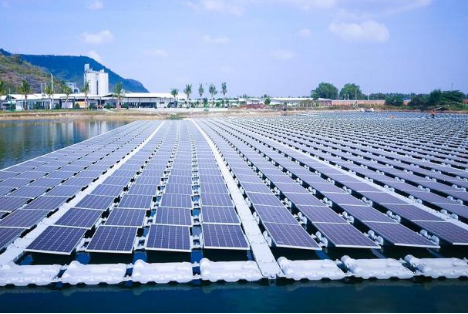 floating solar mounting system