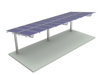 solar carport mounting system