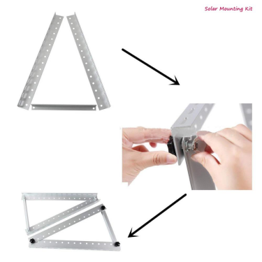 A-frame solar mounting structure