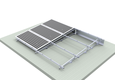 Flat Roof Solar Triangle Mounting System