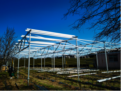 High Agricultural Solar Mounting System