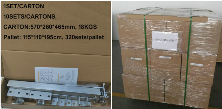adjustable angle solar panel mounting