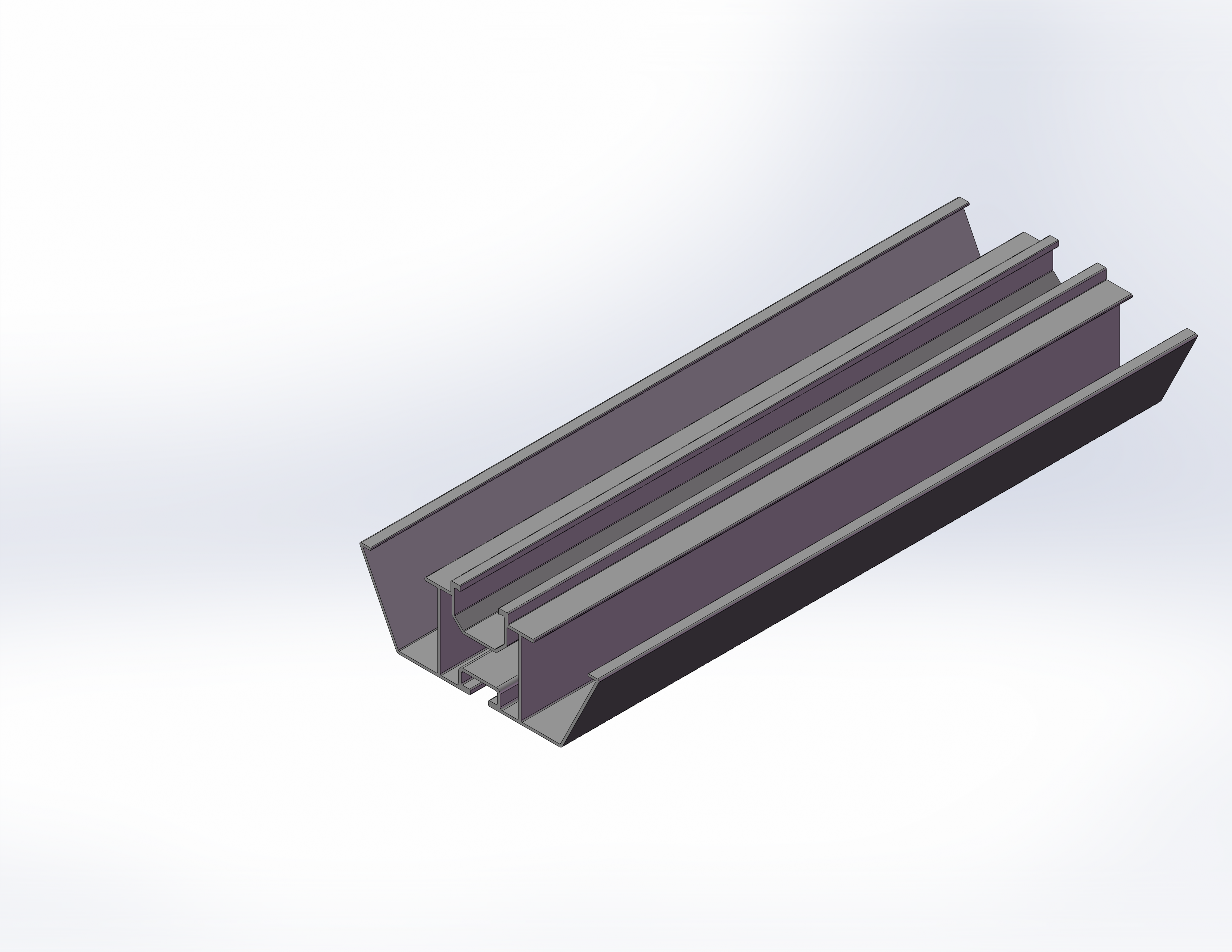 Aluminum Solar Carport Mounting System