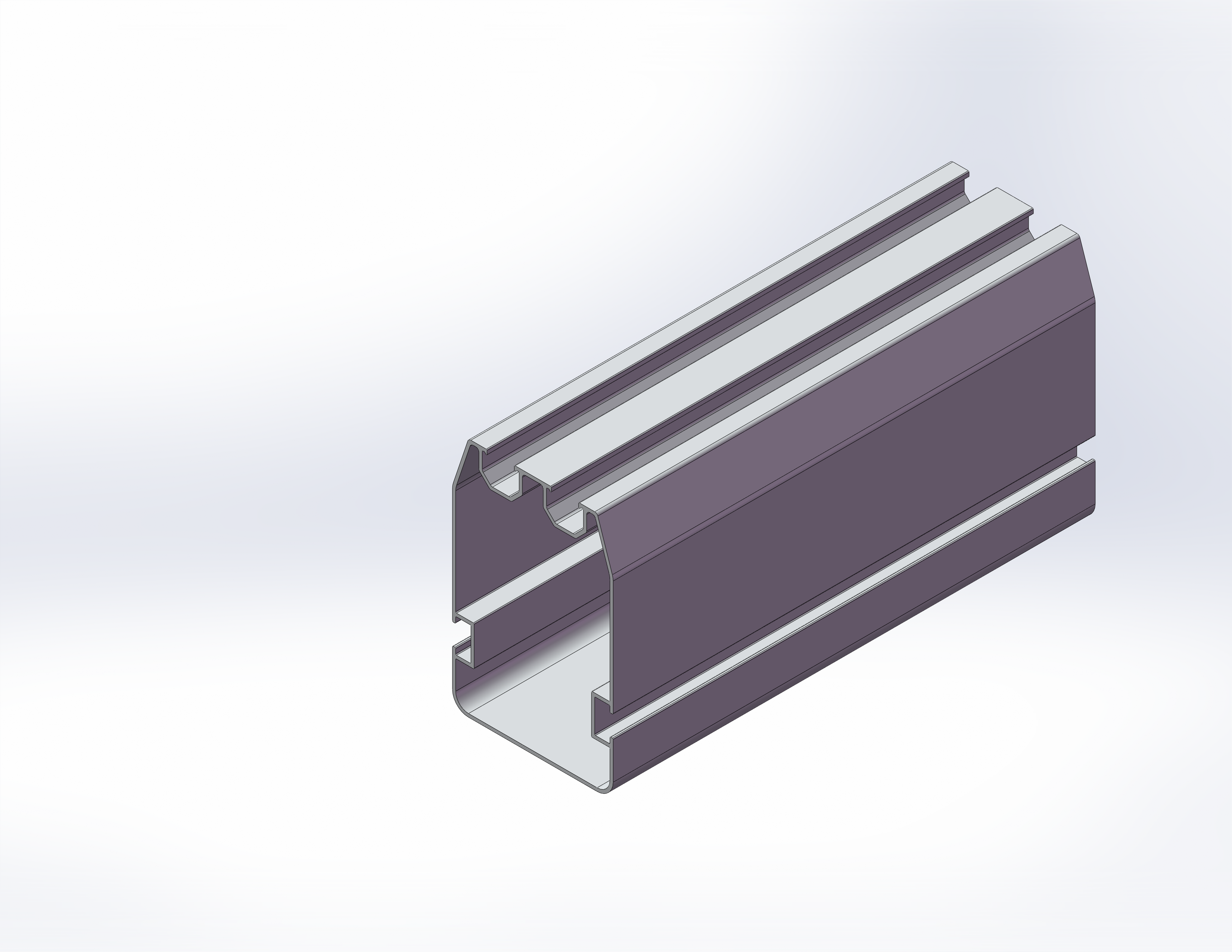Aluminum Solar Carport Mounting System