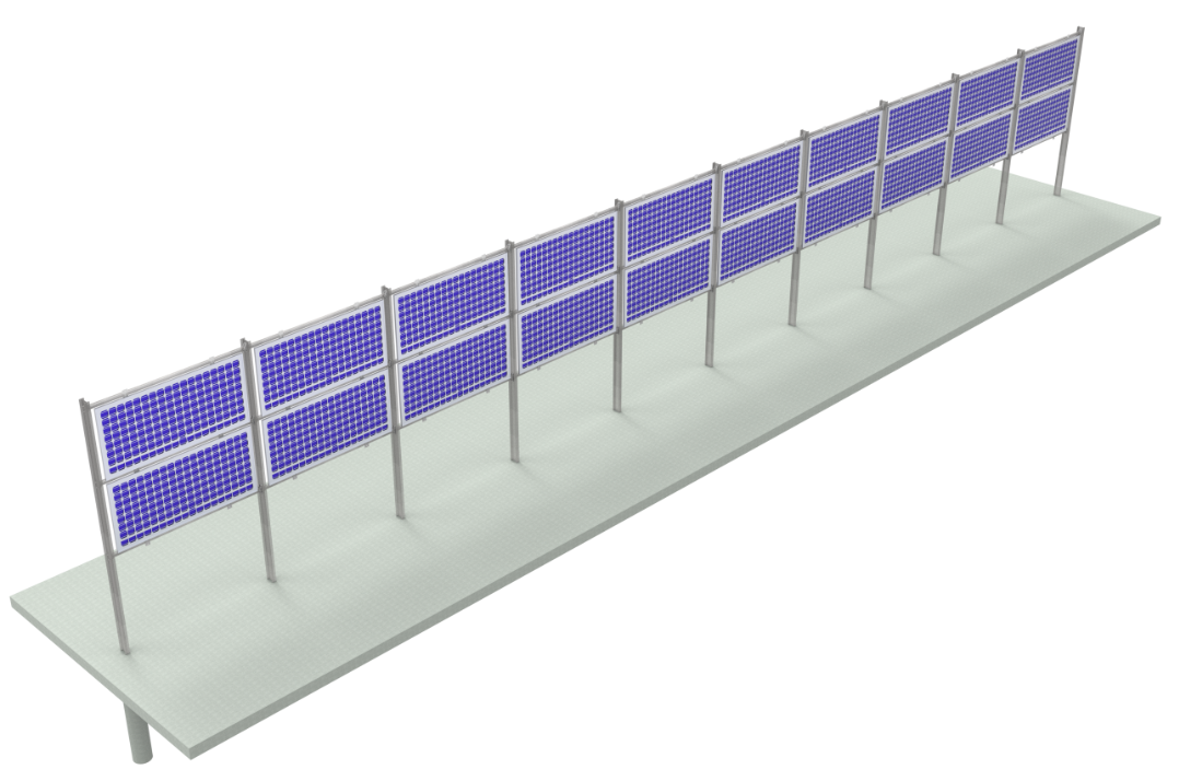 Vertical Solar Mounting System