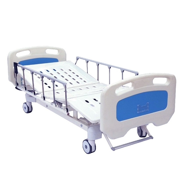 Cama de hospital eléctrica con colchón para paciente