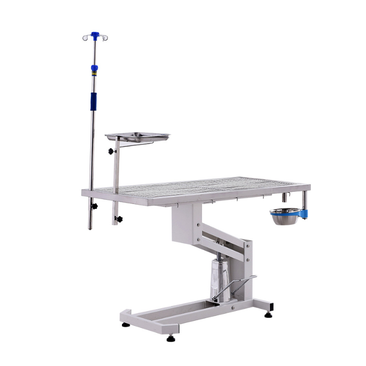 Table de Chirurgie Vétérinaire Hydraulique Portable Ver Fabricants de Table d'Opération